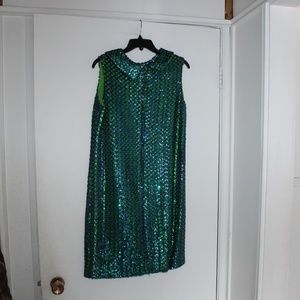 Vintage 1960's Cocktail Party Sequin Dress